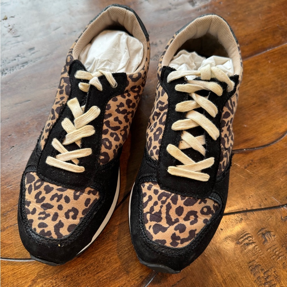 Leopard Print Women's Sneakers